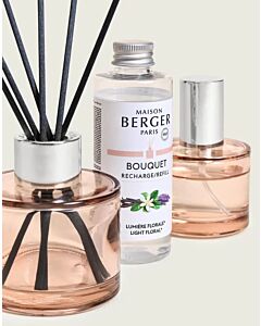 Maison Berger Duo mini bouquet & interior spray Ophelia Floral Light